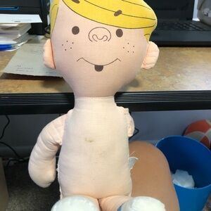 Dennis the‎ Menac stuffed toy Vintage